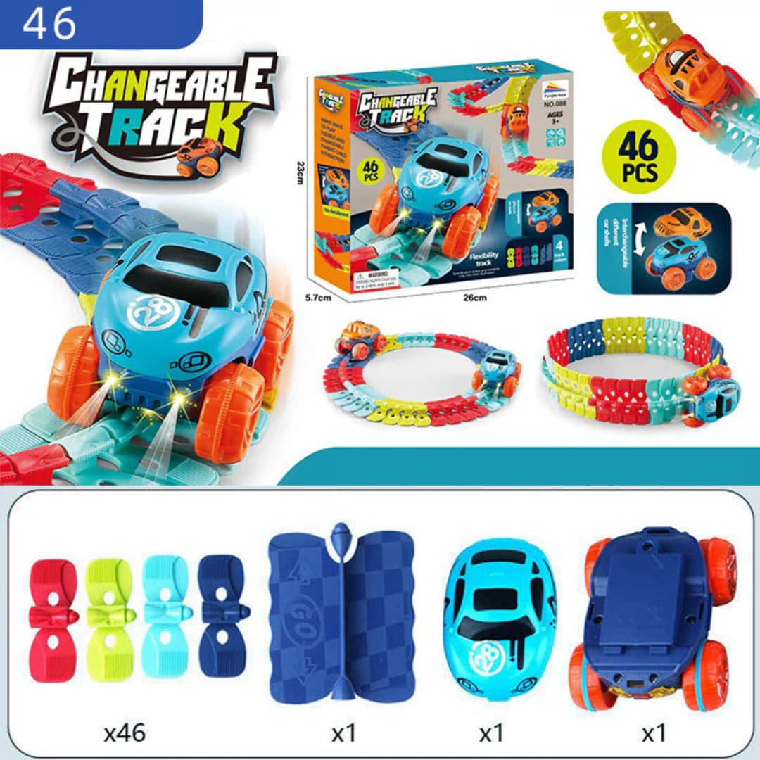 Antygrawitacyjny tor wyścigowy | Kreatywna zabawa 2