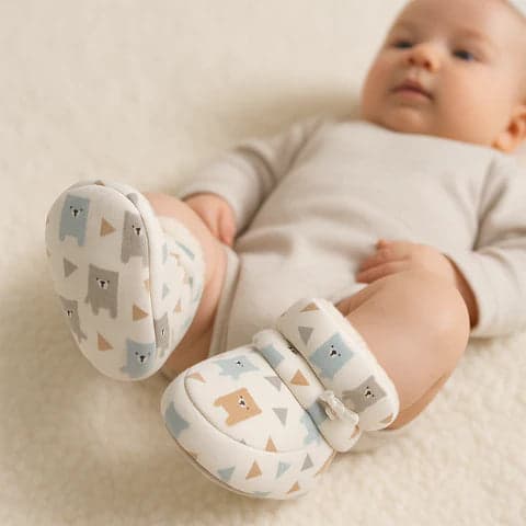 Antypoślizgowe Buciki dla Niemowląt | Bezpieczeństwo 7
