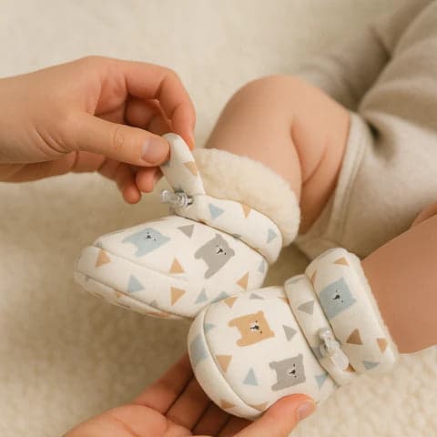 Antypoślizgowe Buciki dla Niemowląt | Bezpieczeństwo 8