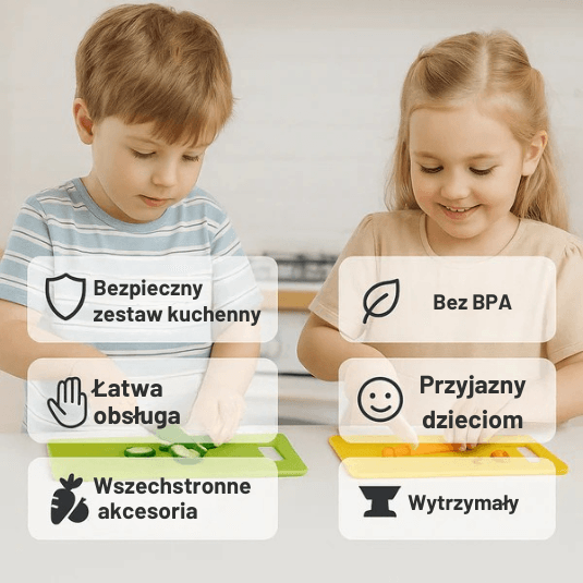Bezpieczny Zestaw Kuchenny | Idealny Dla Dzieci 3
