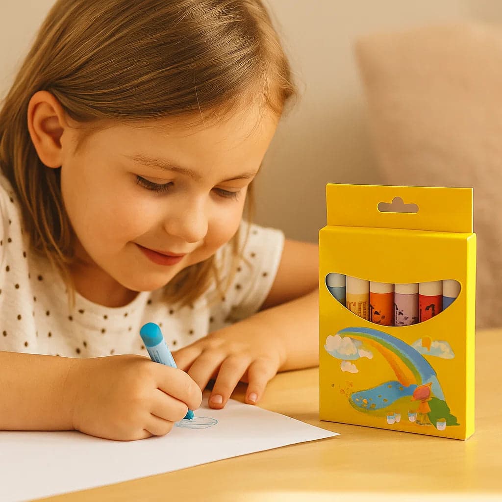 Czarodziejskie kredki popcornowe | Efekt 3D