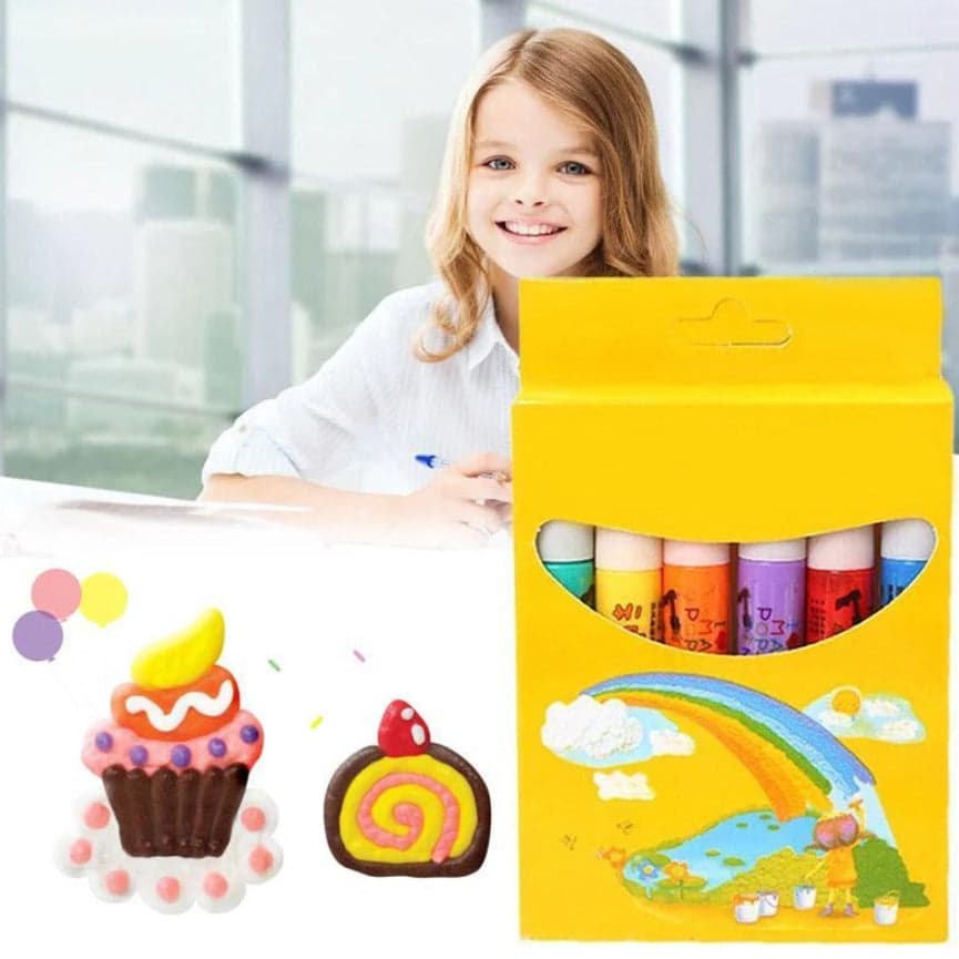 Czarodziejskie kredki popcornowe | Efekt 3D 2