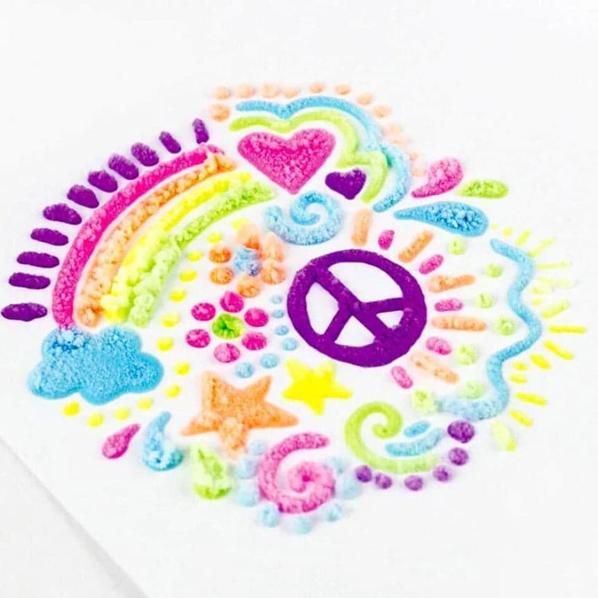 Czarodziejskie kredki popcornowe | Efekt 3D 4