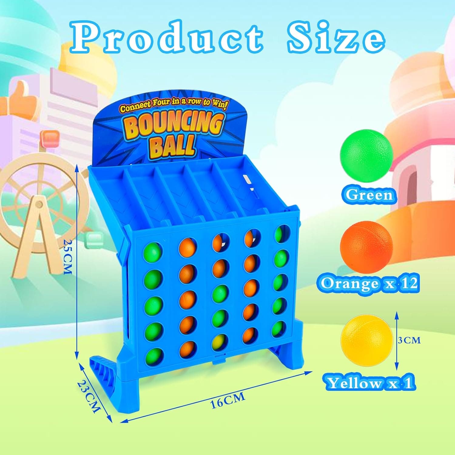 Cztery w rzędzie | Gra celnościowa 5