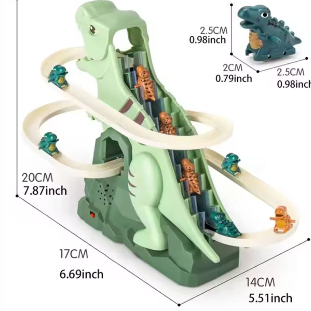 Dino zjeżdżalnia | Wspiera rozwój motoryki 4