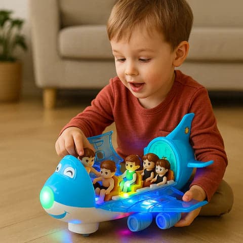 Elektryczny samolot | Muzyka i światła 6