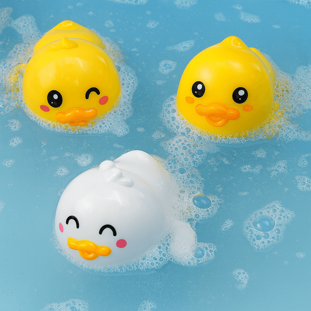 Kąpielowe Zwierzątka – Nakręcane Zabawki do Wanny