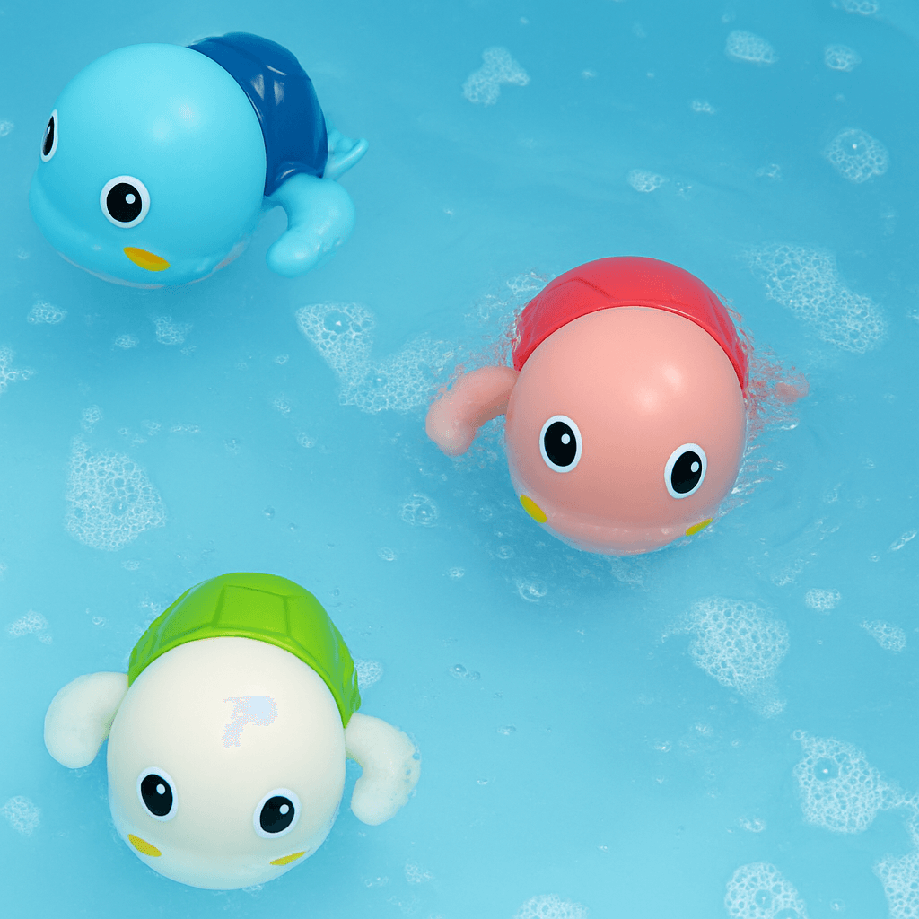 Kąpielowe Zwierzątka – Nakręcane Zabawki do Wanny 2