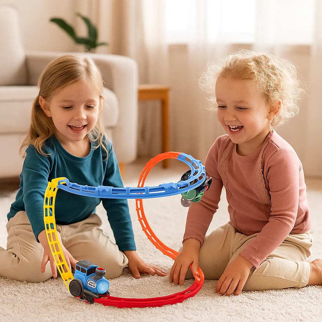 Kolejka górska dla dzieci | Interaktywna zabawa 2