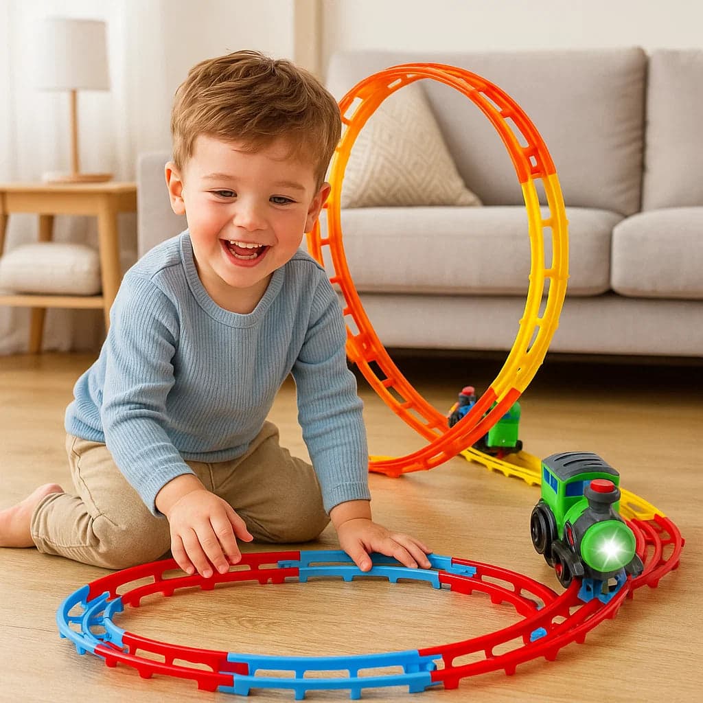 Kolejka górska dla dzieci | Interaktywna zabawa 3