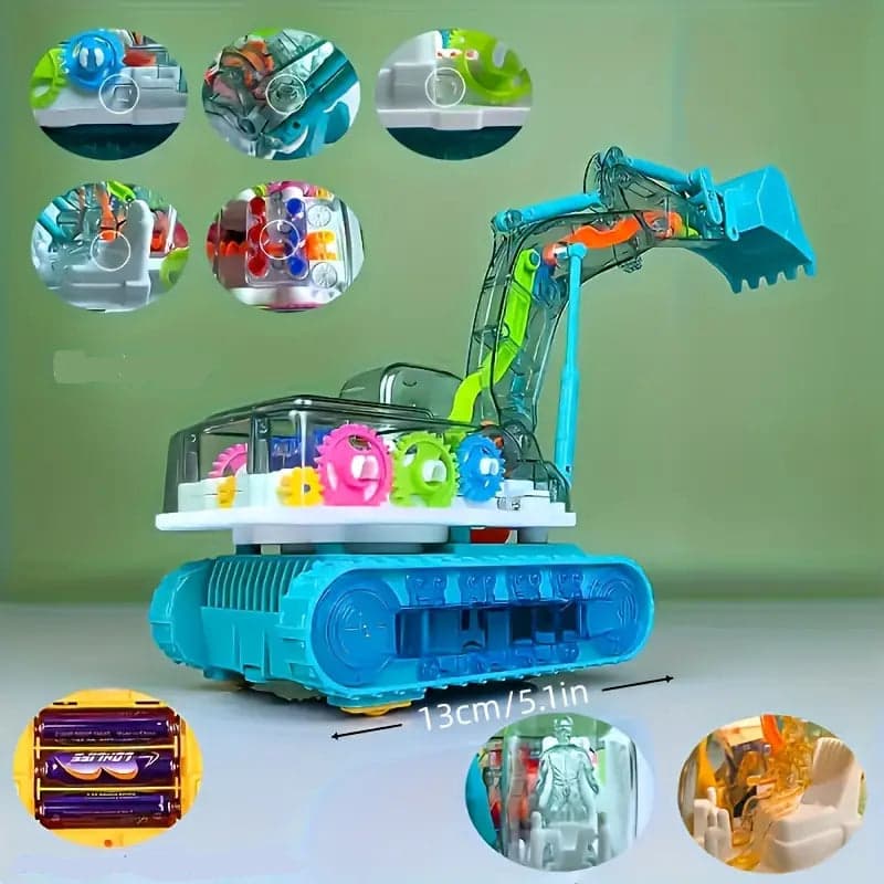 Koparka muzyczna | Wspiera rozwój motoryki 4