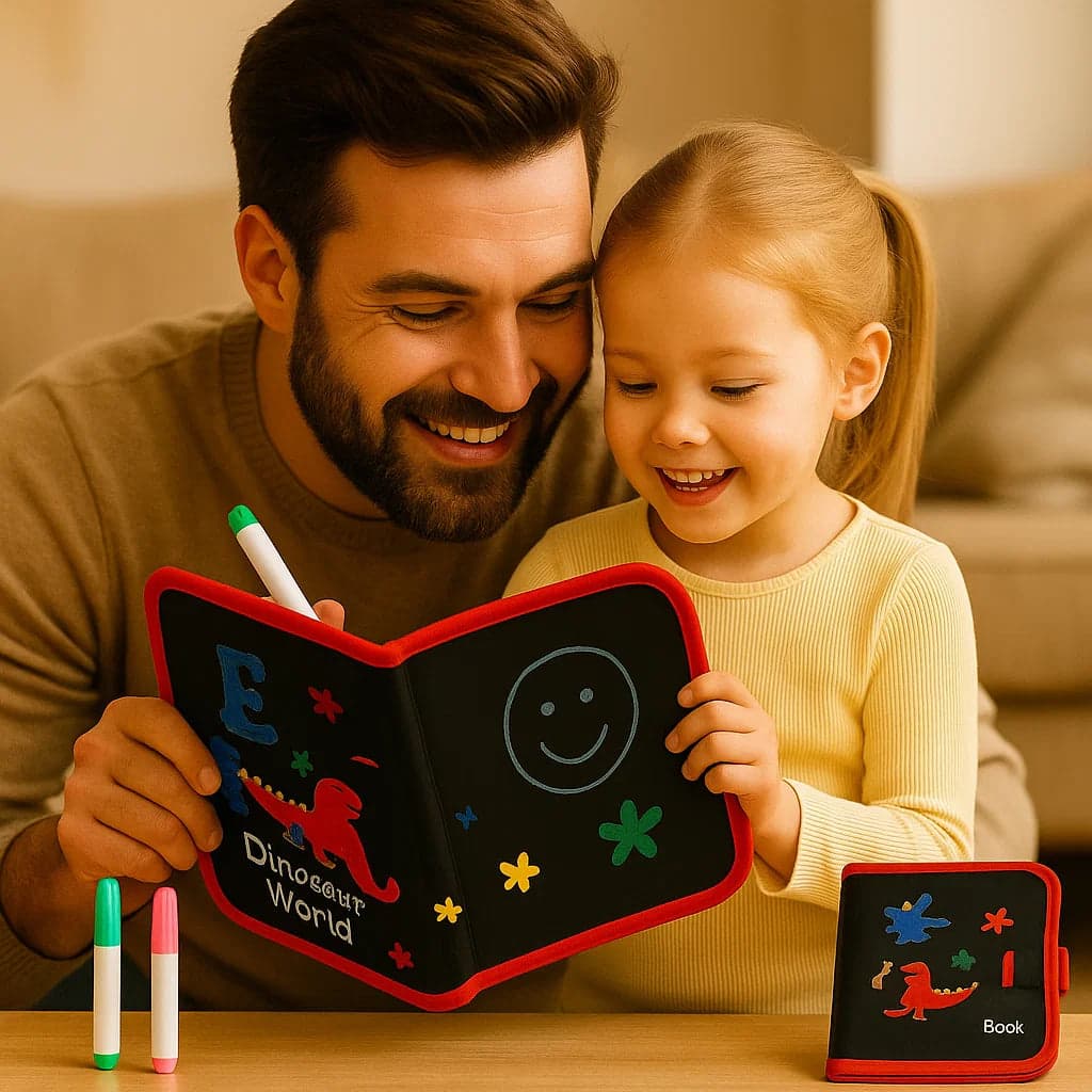 Książeczka do rysowania | Przenośna i wymazywalna 4