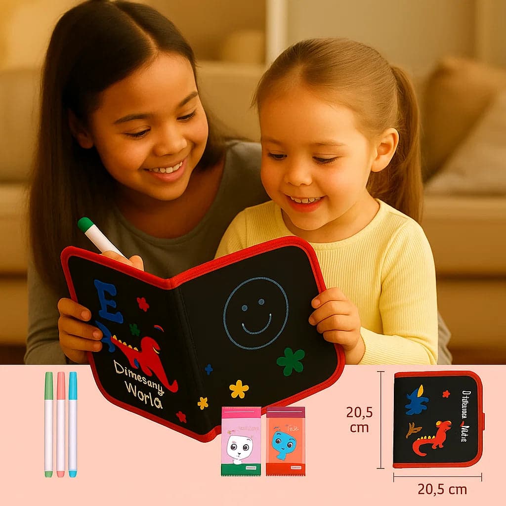 Książeczka do rysowania | Przenośna i wymazywalna 6