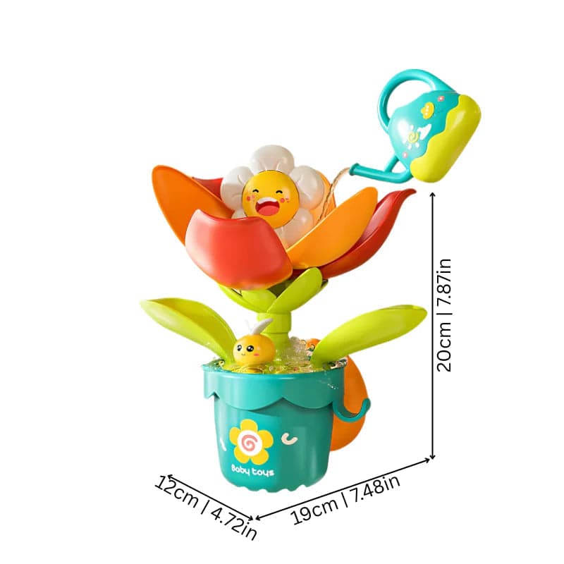 Kwiatowa Fontanna Do Kąpieli | Kolorowe Elementy 2