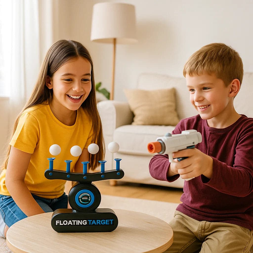 Latające piłeczki | Zabawka celnościowa