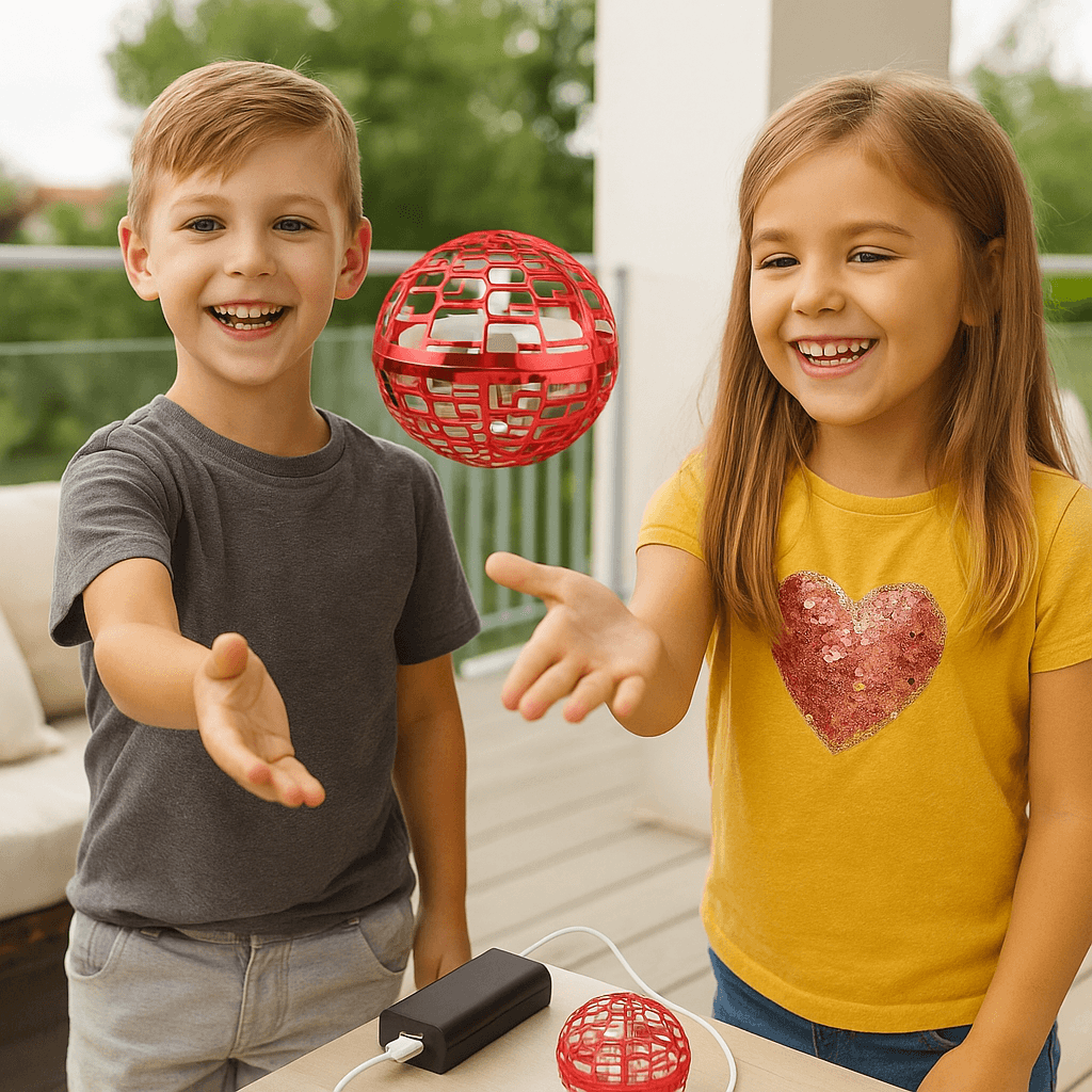 Lewitująca piłka | Efekty świetlne LED 4