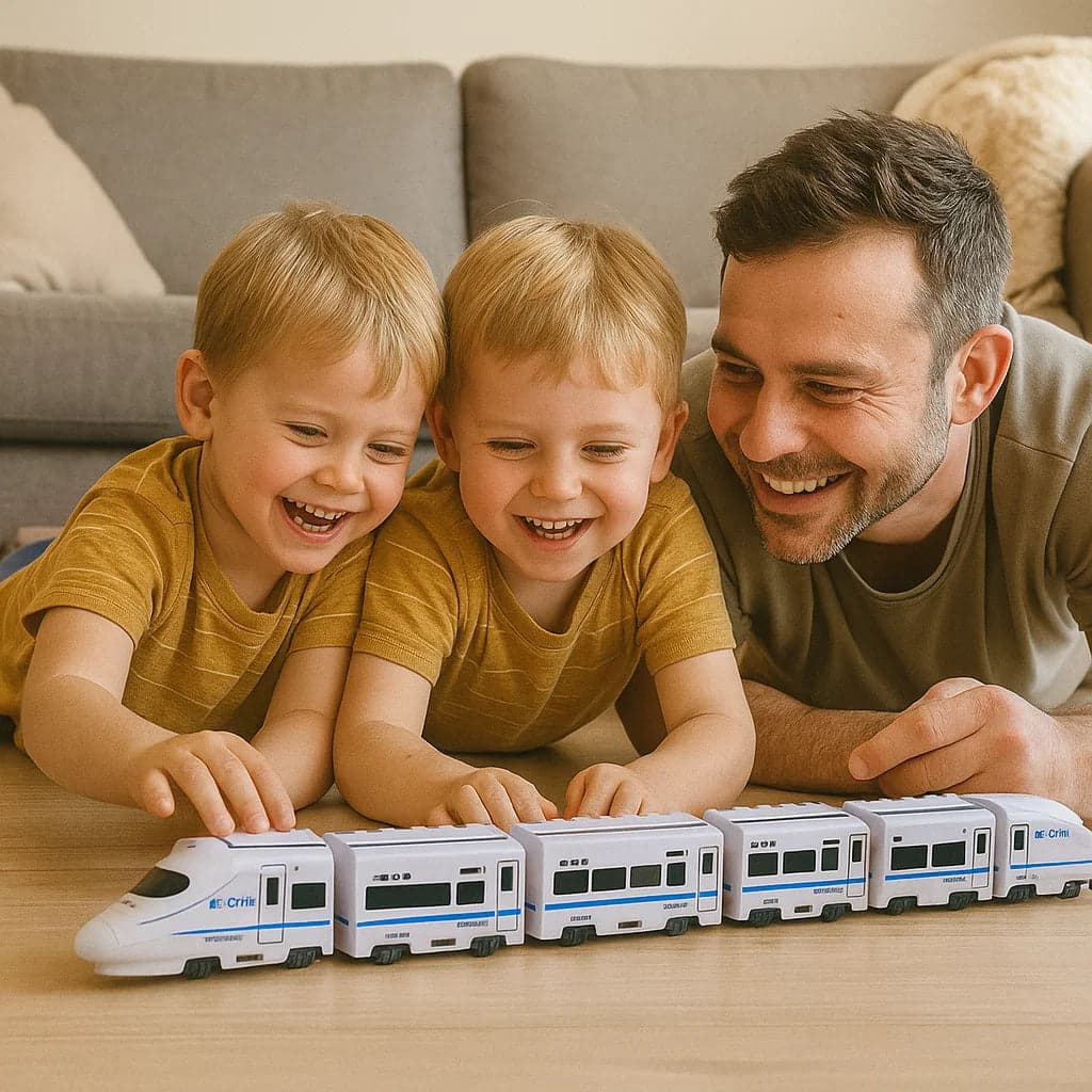 Mądry Pociąg z Wagonikami | Wspiera rozwój motoryczny 3