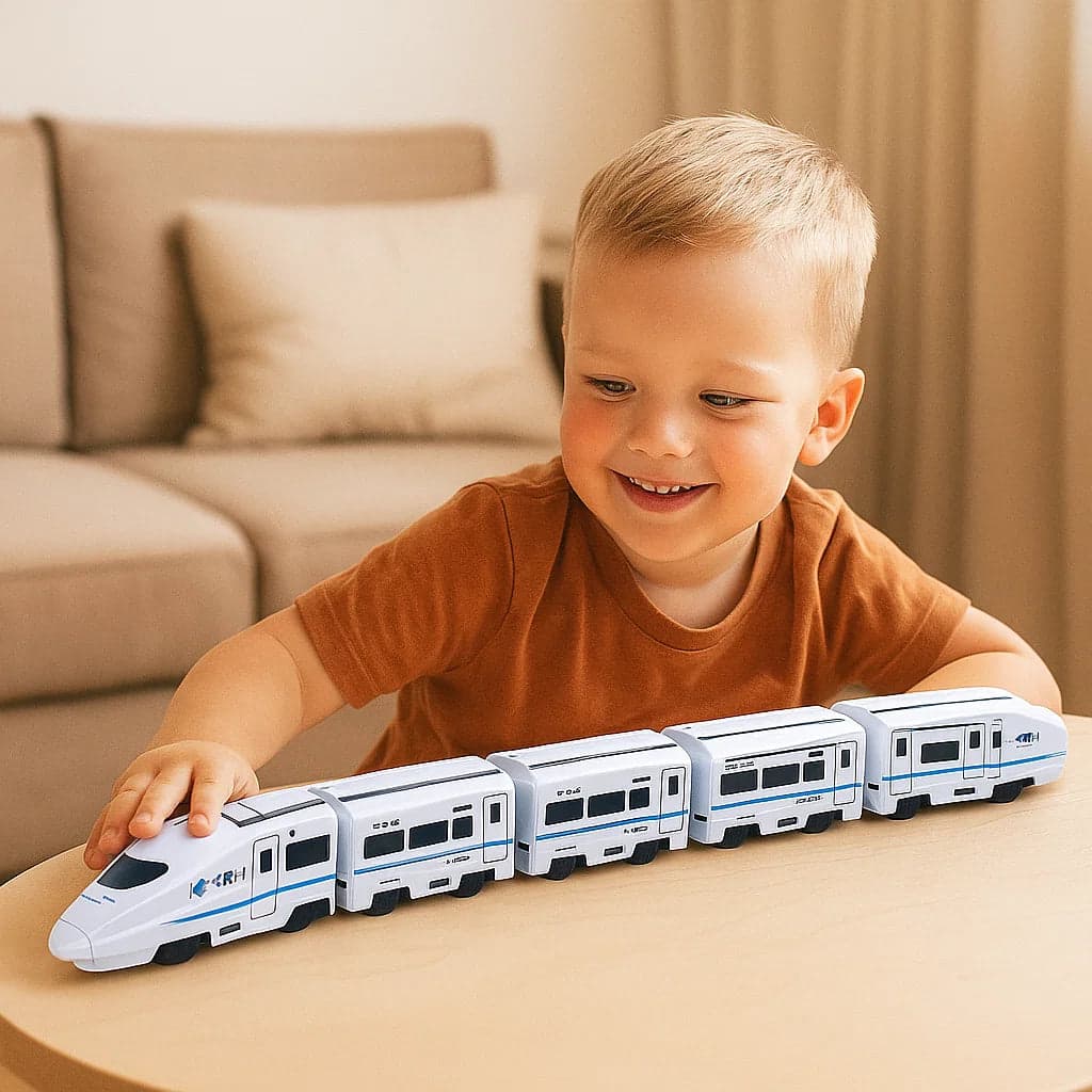 Mądry Pociąg z Wagonikami | Wspiera rozwój motoryczny 4