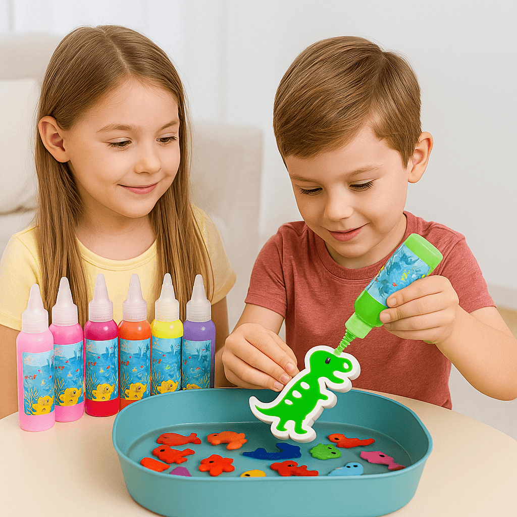 Magiczne Wodne Stworki – Kreatywny Zestaw Żelków z Wody