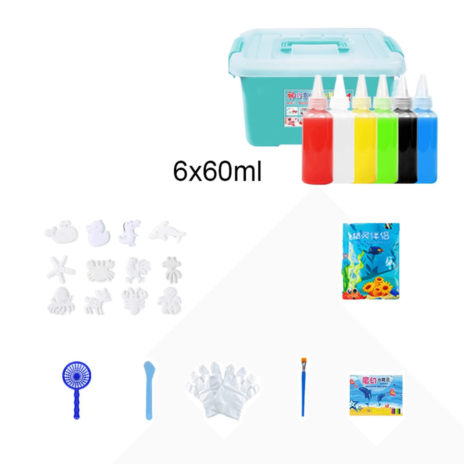 Magiczne Wodne Stworki – Kreatywny Zestaw Żelków z Wody 4