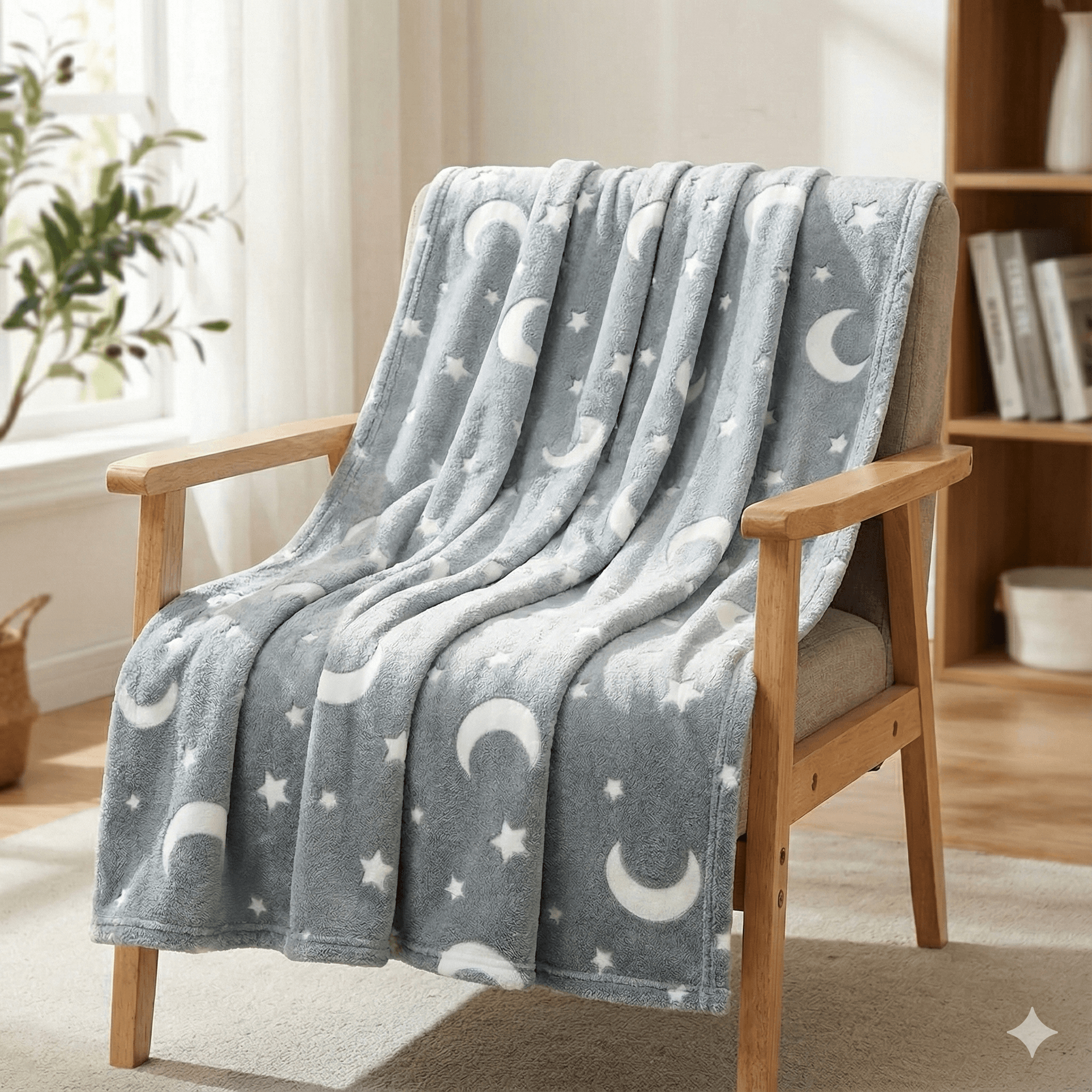 Magiczny Kocyk Świecący w Ciemności 3