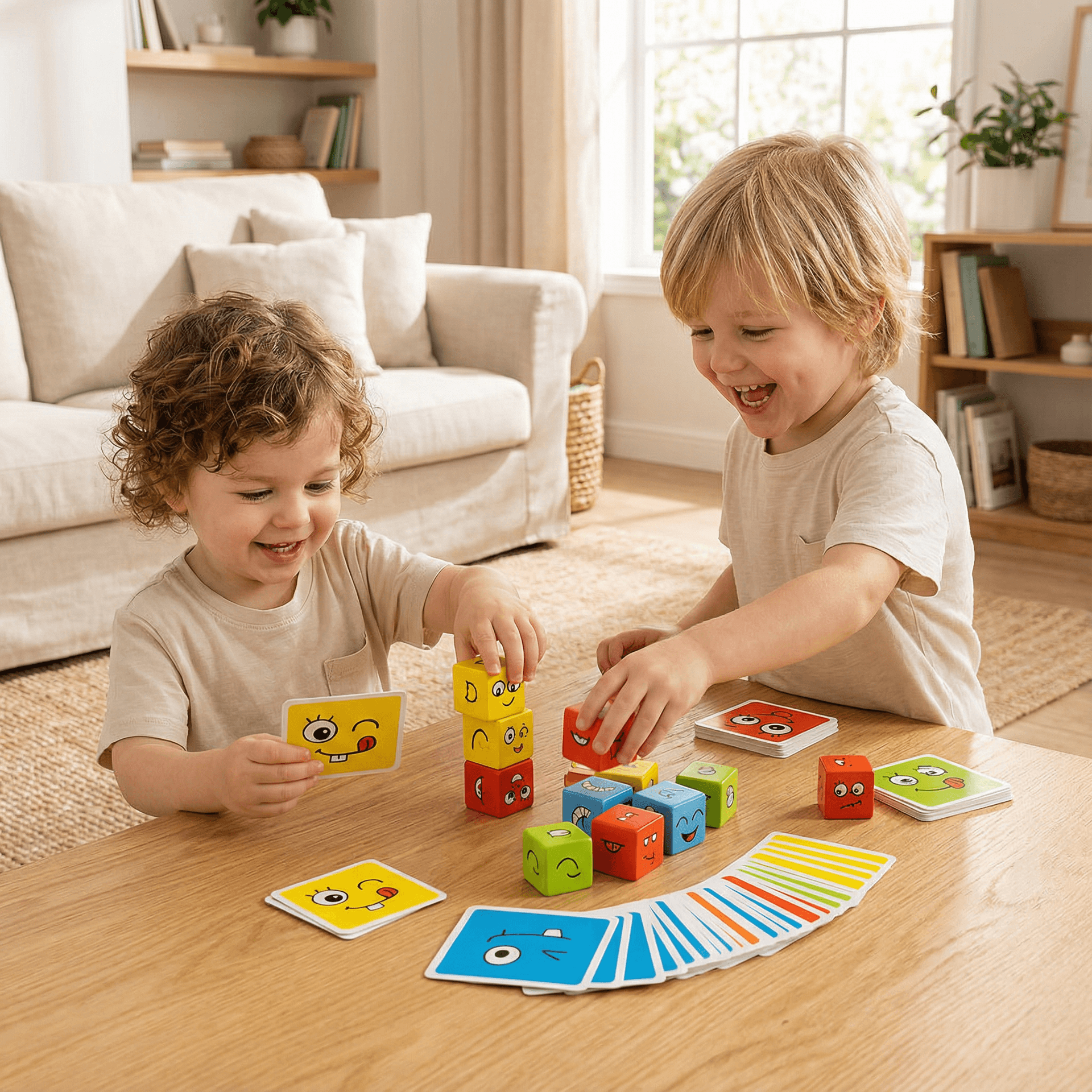 Magiczny Sześcian Emoji – Edukacyjna Gra dla Dzieci