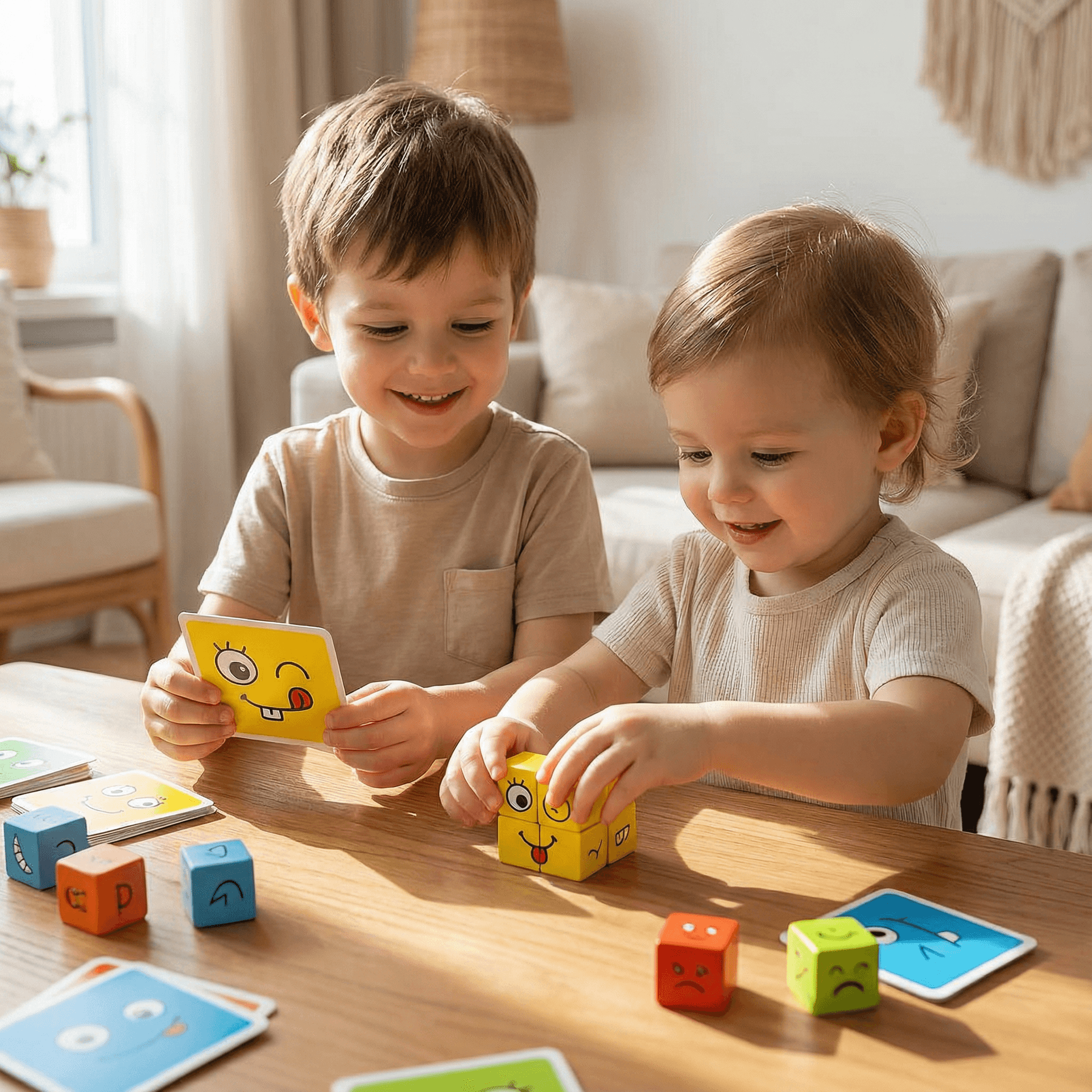 Magiczny Sześcian Emoji – Edukacyjna Gra dla Dzieci 2