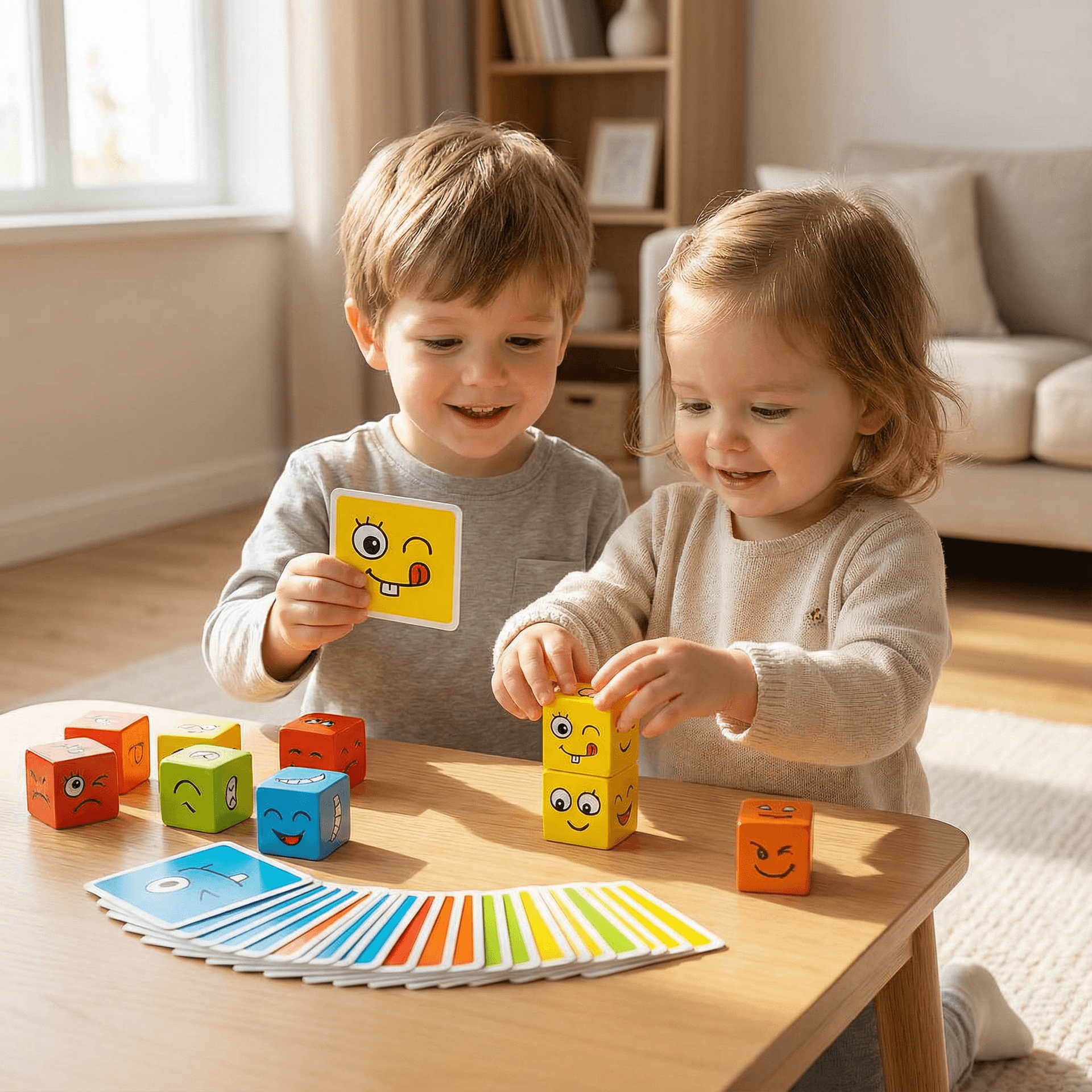 Magiczny Sześcian Emoji – Edukacyjna Gra dla Dzieci 3