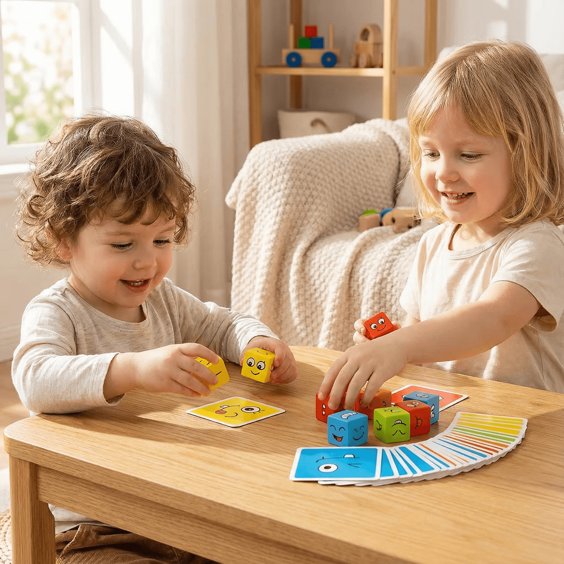 Magiczny Sześcian Emoji – Edukacyjna Gra dla Dzieci 4