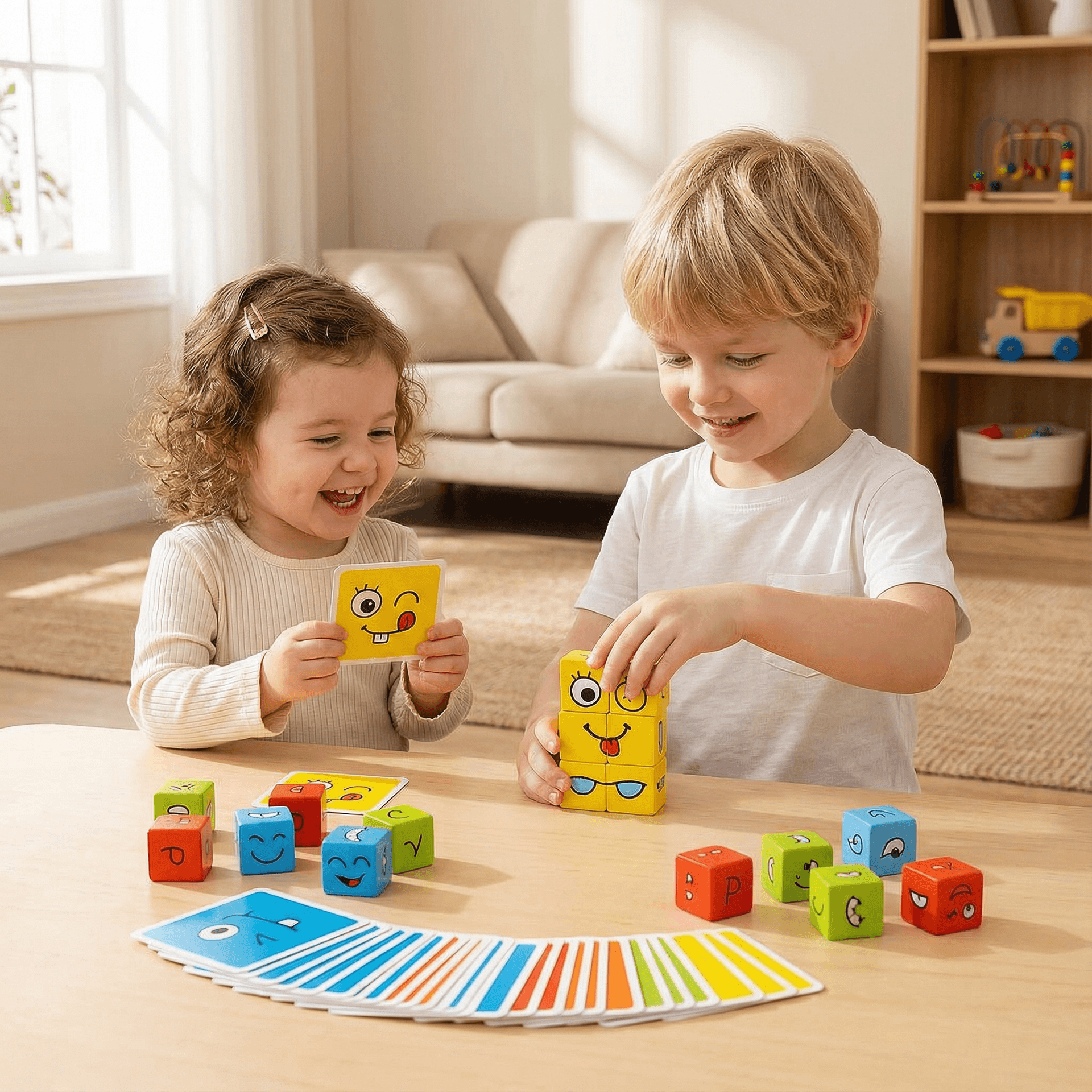 Magiczny Sześcian Emoji – Edukacyjna Gra dla Dzieci 5