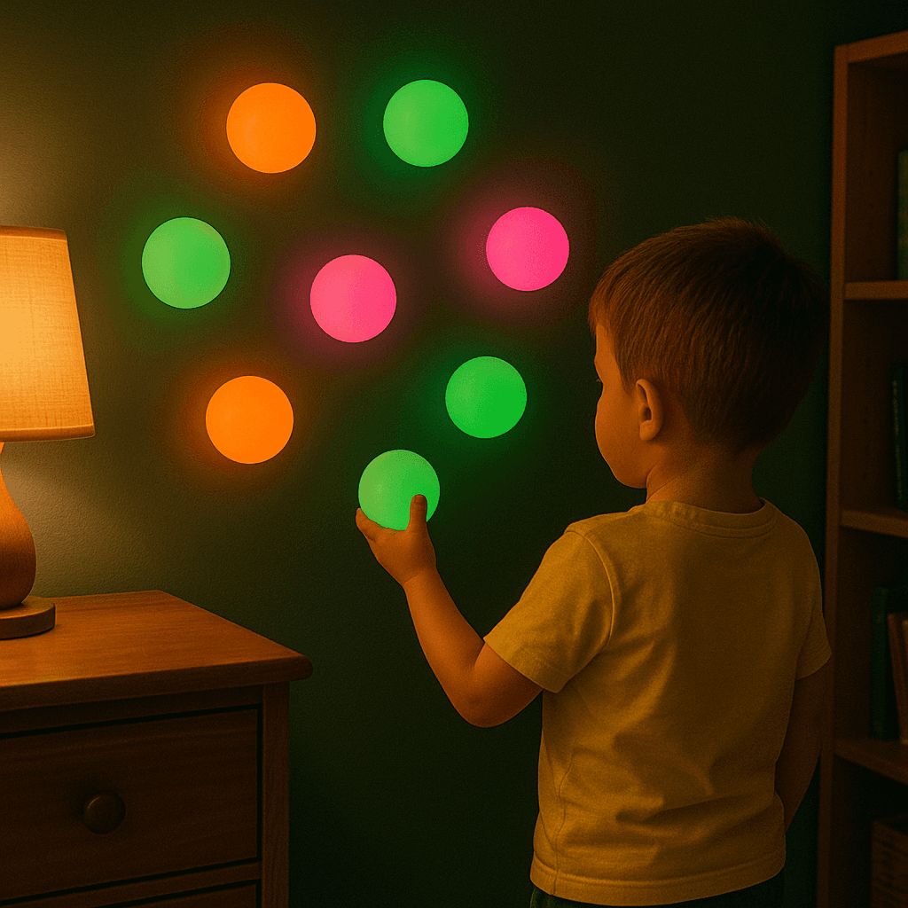 Piłeczki Powrotki – świecące piłeczki 2