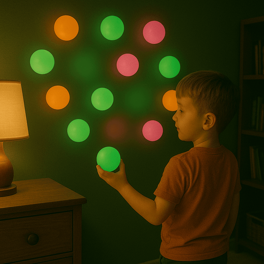 Piłeczki Powrotki – świecące piłeczki 3