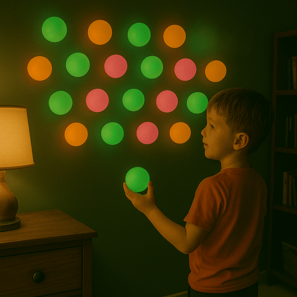 Piłeczki Powrotki – świecące piłeczki 4