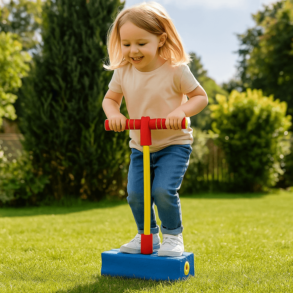 Pogostick piankowy dla dzieci | Bezpieczna zabawa 4