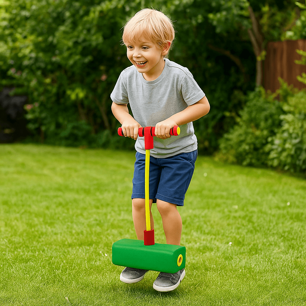 Pogostick piankowy dla dzieci | Bezpieczna zabawa 5