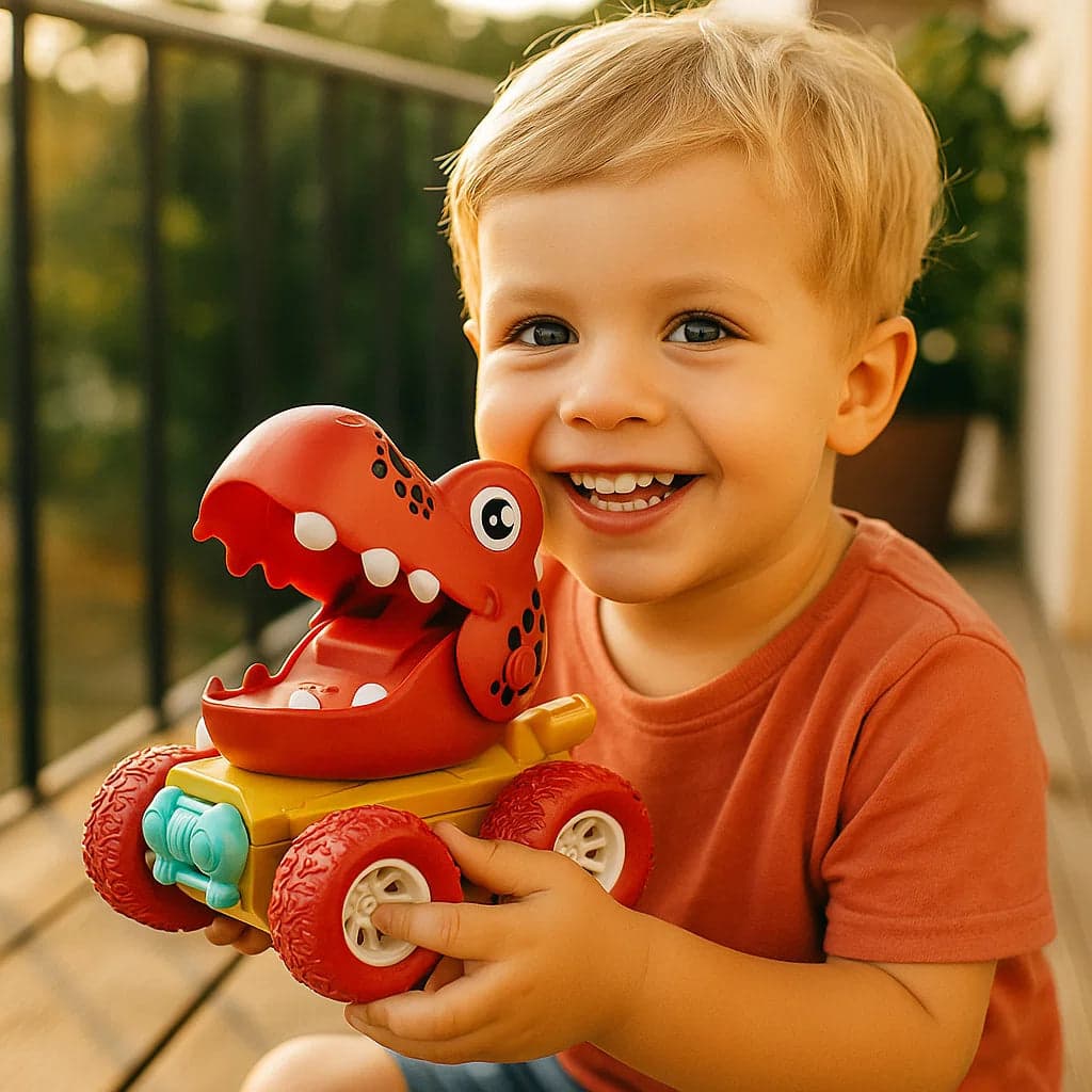 PUSH & DRIVE | Dino Monster Trucki 3