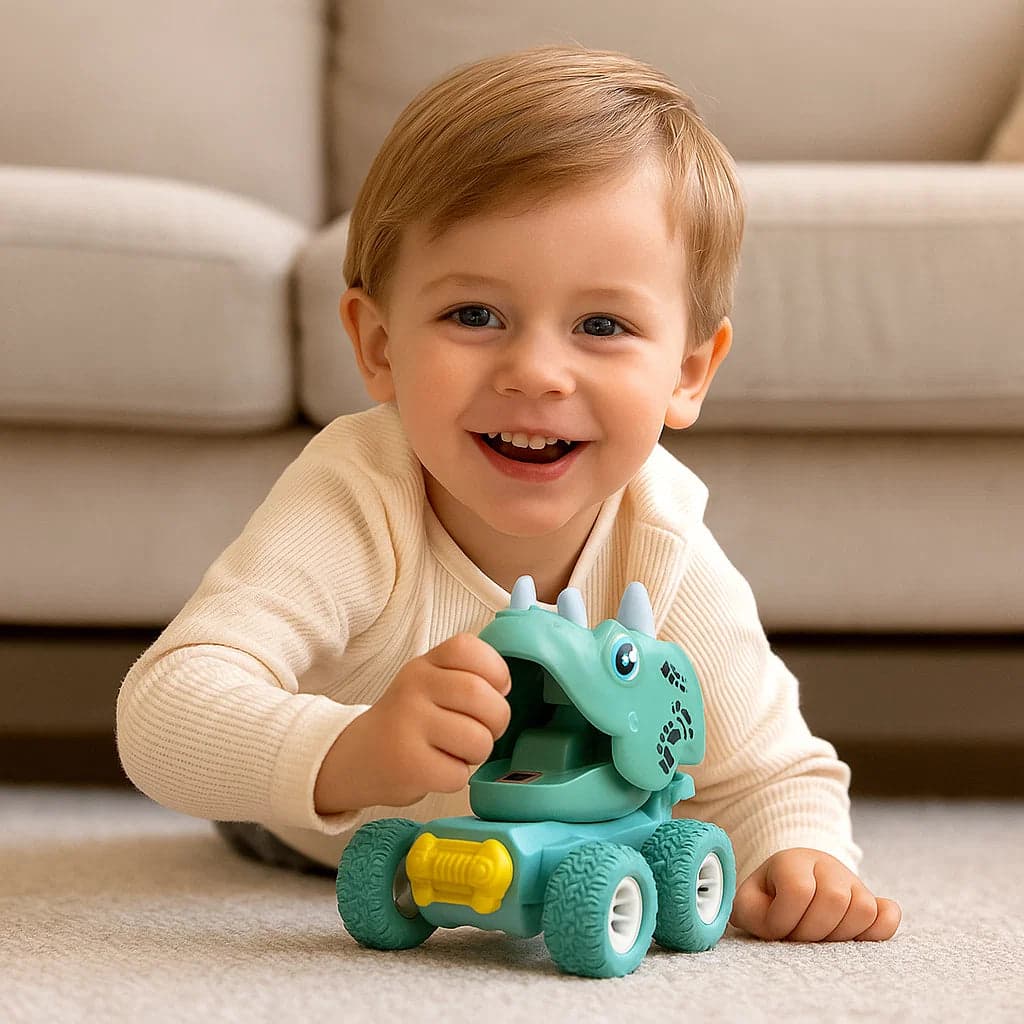 PUSH & DRIVE | Dino Monster Trucki 4