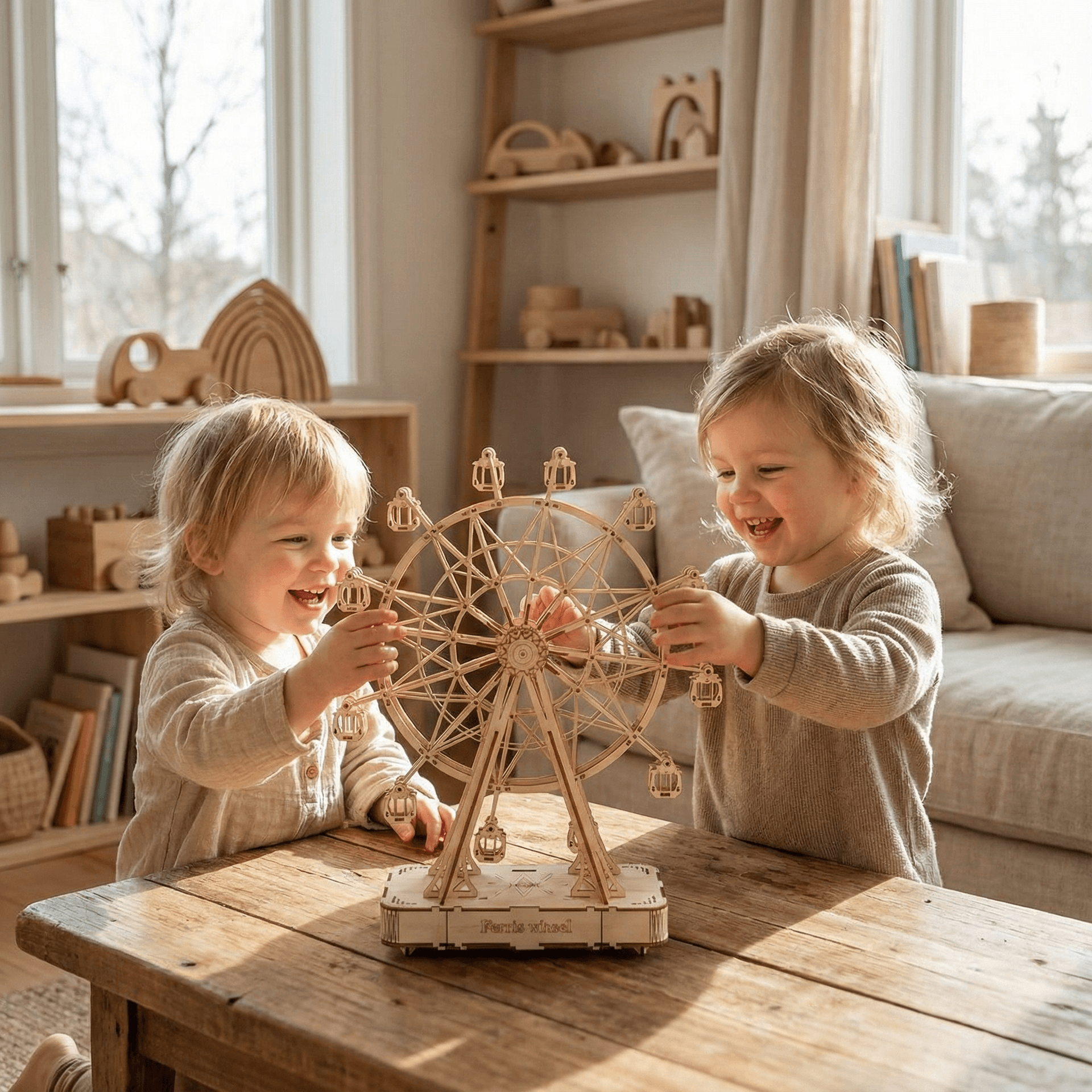 Rolife „Zaczarowana Karuzela” – Drewniana Pozytywka DIY 3D 2