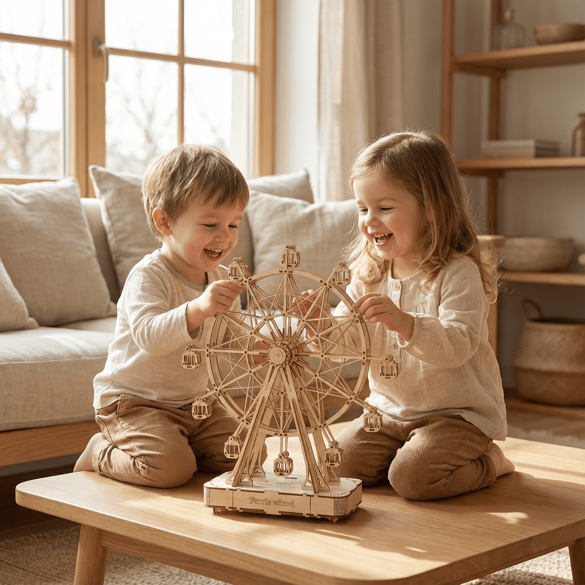 Rolife „Zaczarowana Karuzela” – Drewniana Pozytywka DIY 3D 3