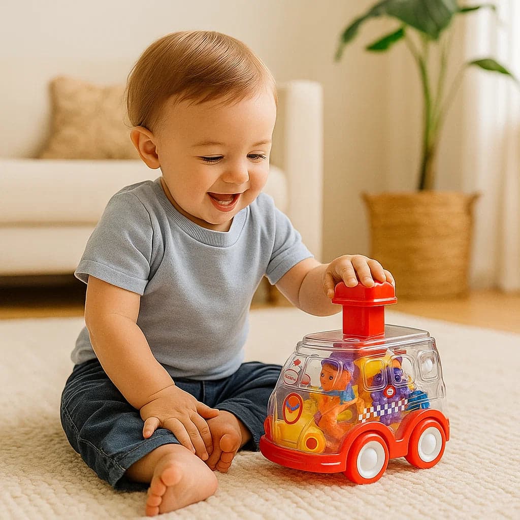 Samochodziki z trybikami | Edukacyjna zabawa 3