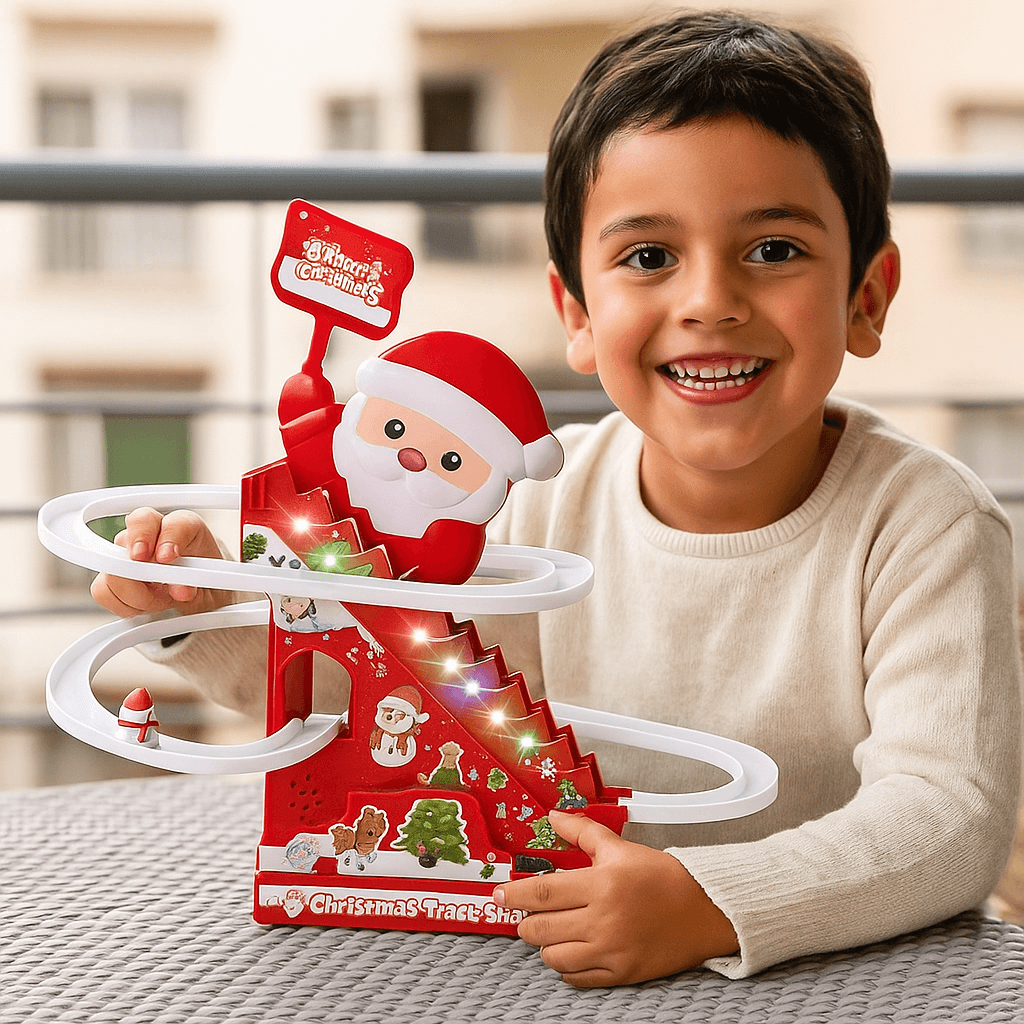 Świąteczna zjeżdżalnia Mikołaja | magiczna zabawa 3