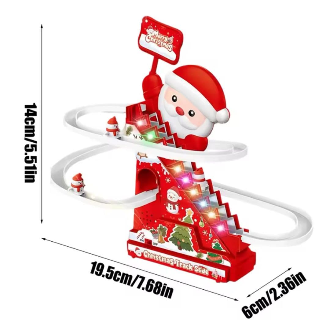 Świąteczna zjeżdżalnia Mikołaja | magiczna zabawa 4