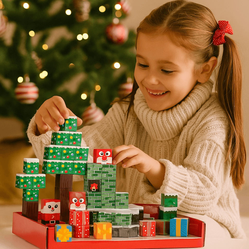 Świąteczne magnetyczne klocki | Rozwój kreatywności 2