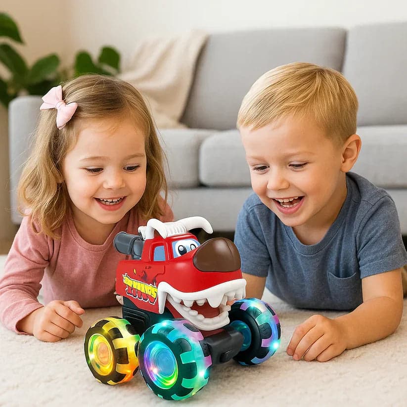 Świecące samochodziki Monster Truck 2