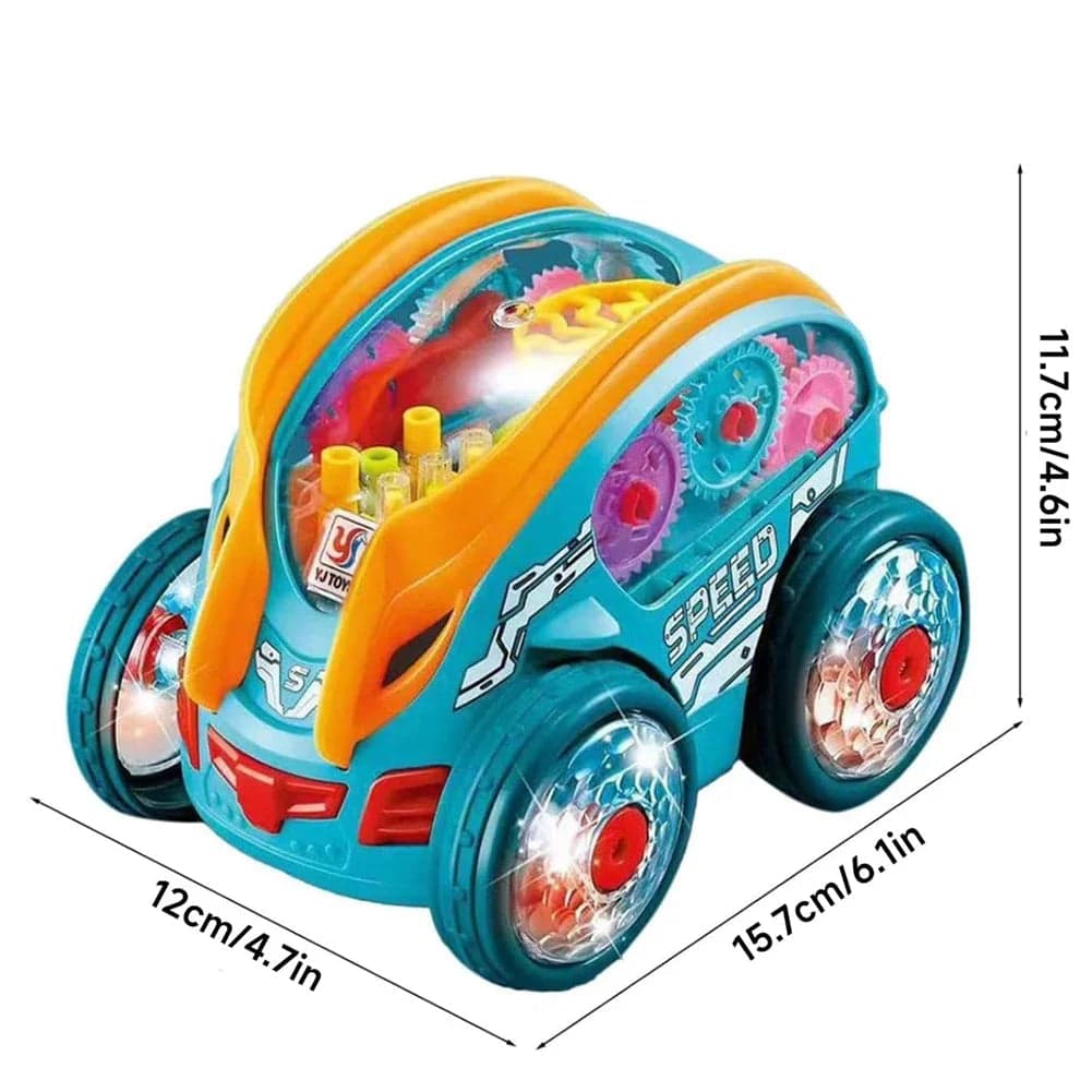 Świecący samochód akrobata | Rozwija motorykę 5