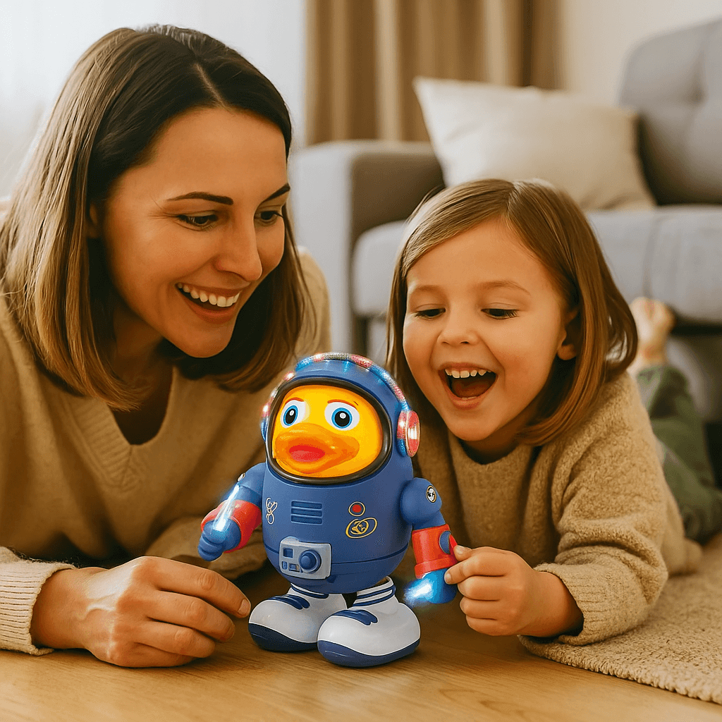 Tańcząca kaczka astronauta | Ruch i muzyka