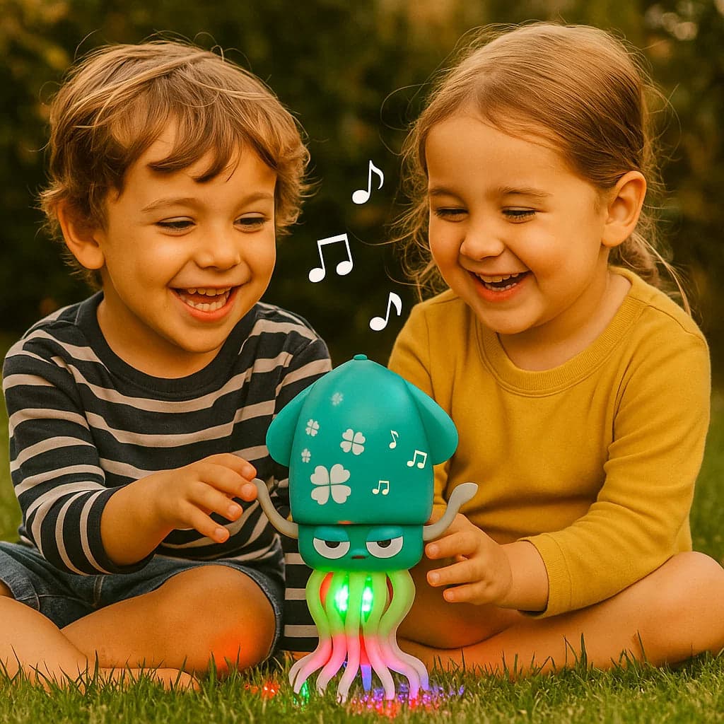 Tańcząca ośmiornica | Interaktywna zabawka 4