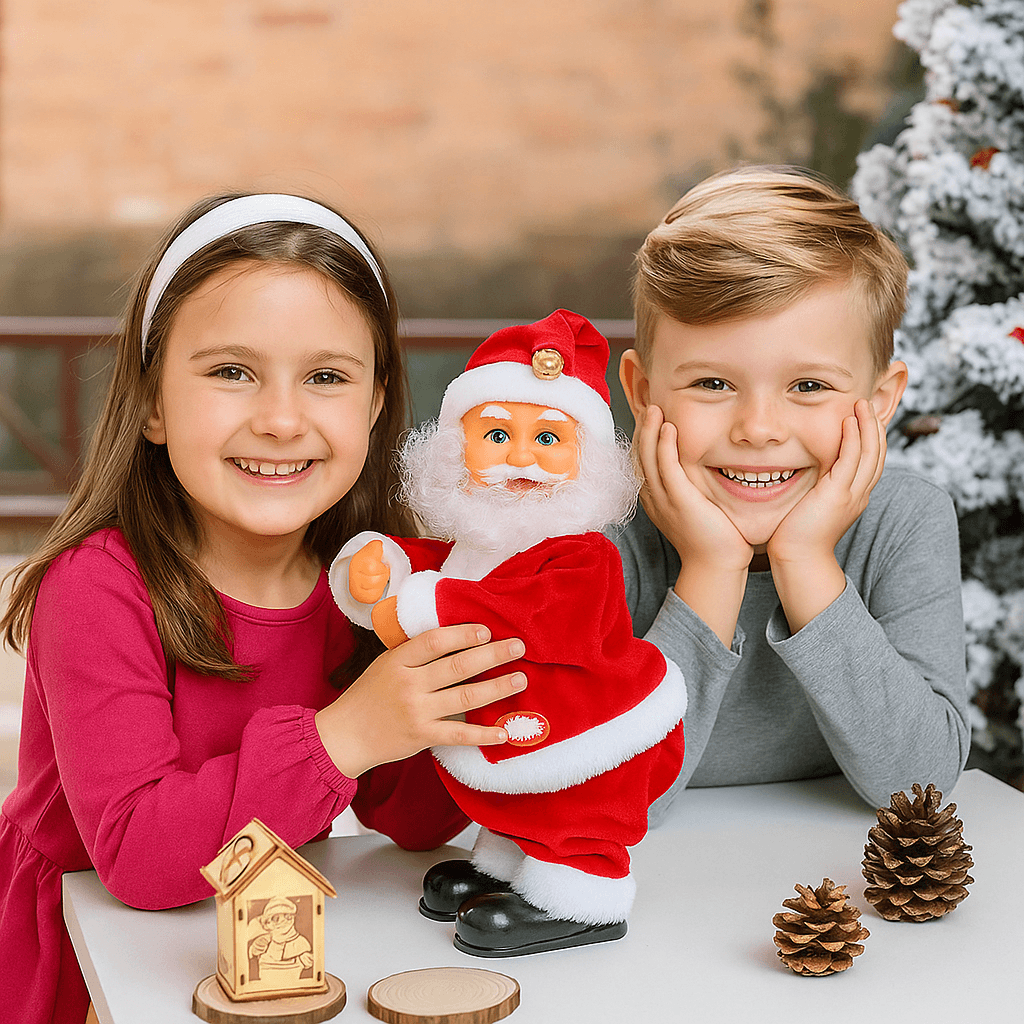 Tańczący Mikołaj | Radosna Ozdoba Świąteczna