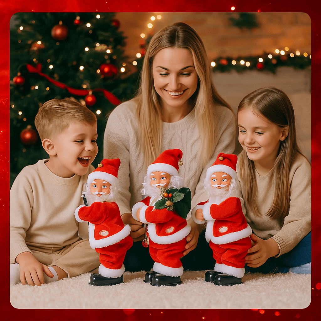 Tańczący Mikołaj | Radosna Ozdoba Świąteczna 2