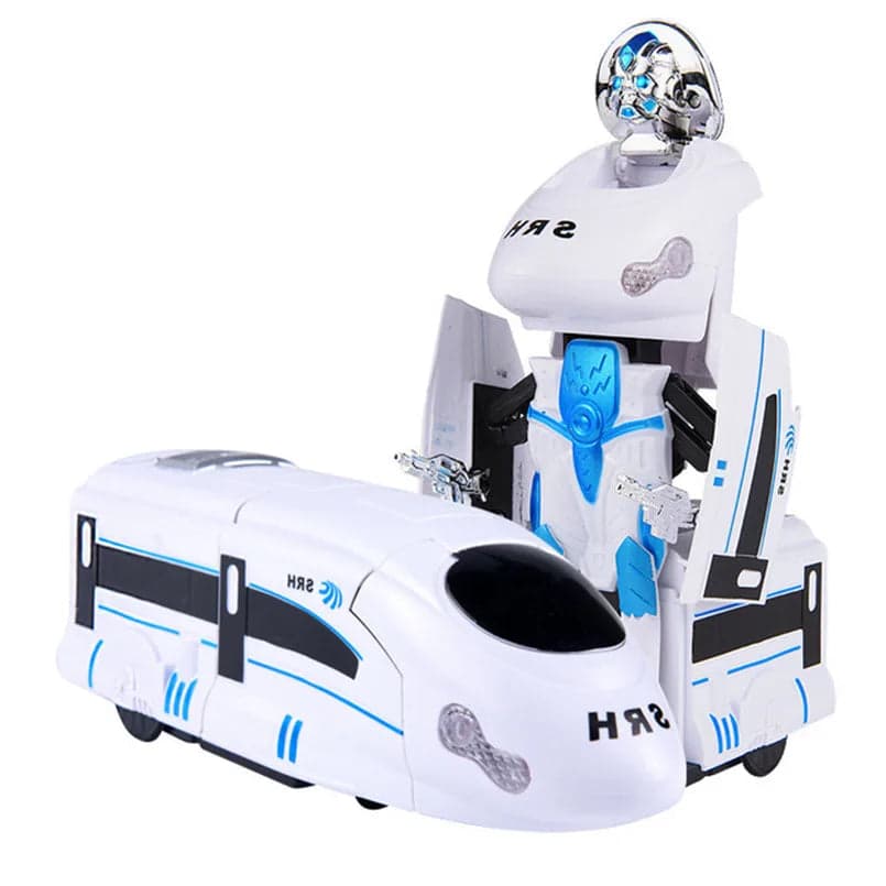 Transformujący się pociąg-robot | Rozwija kreatywność 4